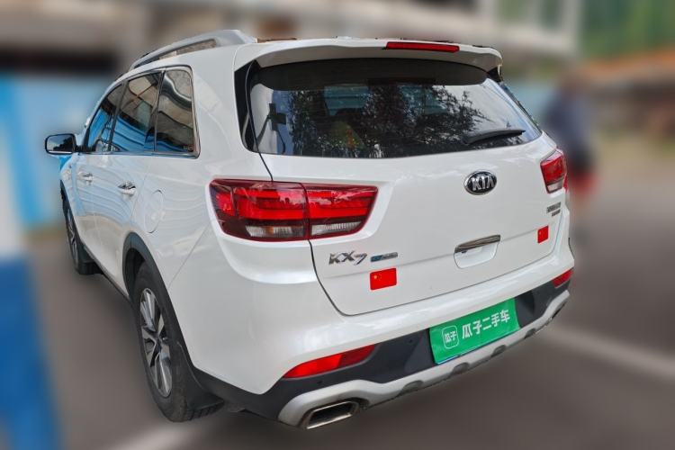 Used Kia KX7 2017 2.0T Automatic All-Wheel Drive LUX 7-Seater Rear Left 45 Deg