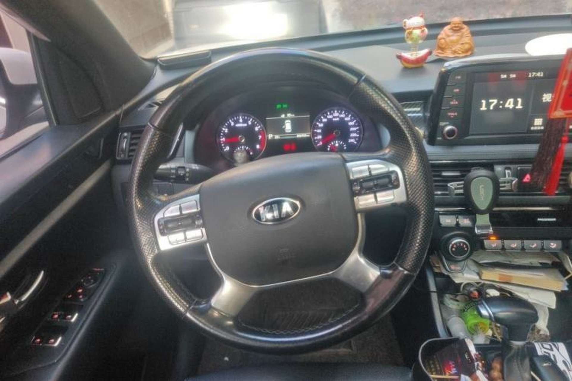 Used Kia KX7 2017 2.0T Automatic Two-Wheel Drive GLS 7-Seater Steering Wheel