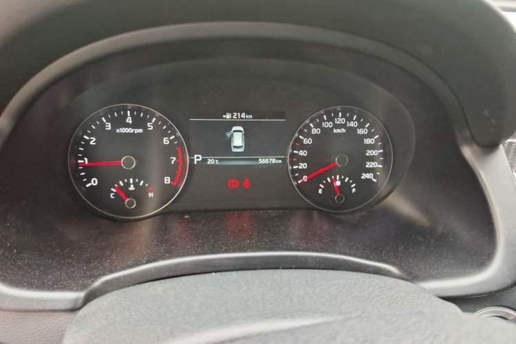 Used Kia KX7 2020 2.0T Automatic Two-Wheel Drive GLS 7-Seater Odometer Close Up