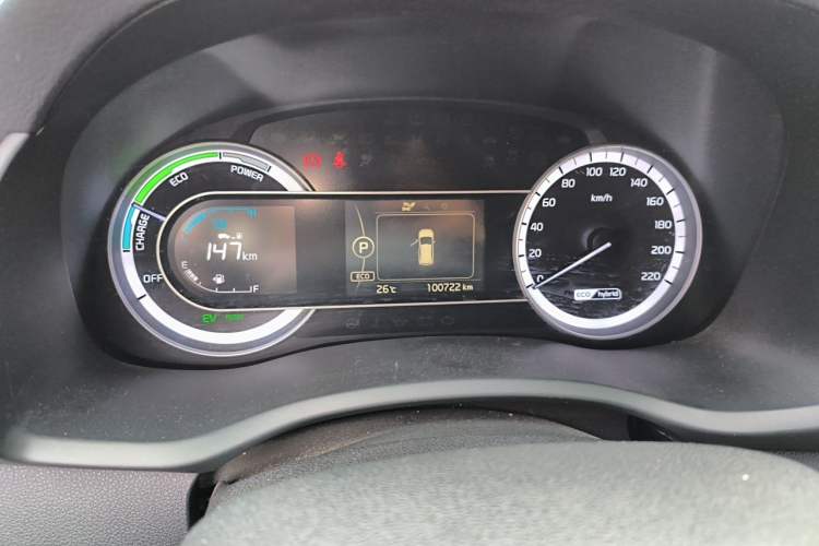 Used Kia Niro 2017 1.6L Luxury Edition Odometer Close Up