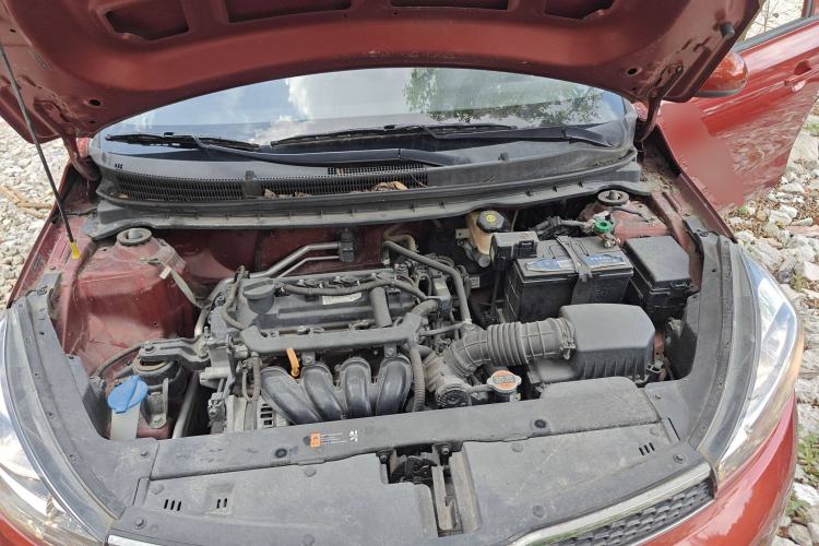 Used Kia Pegas 2017 1.4L Manual Fashion Edition Smart Engine Bay