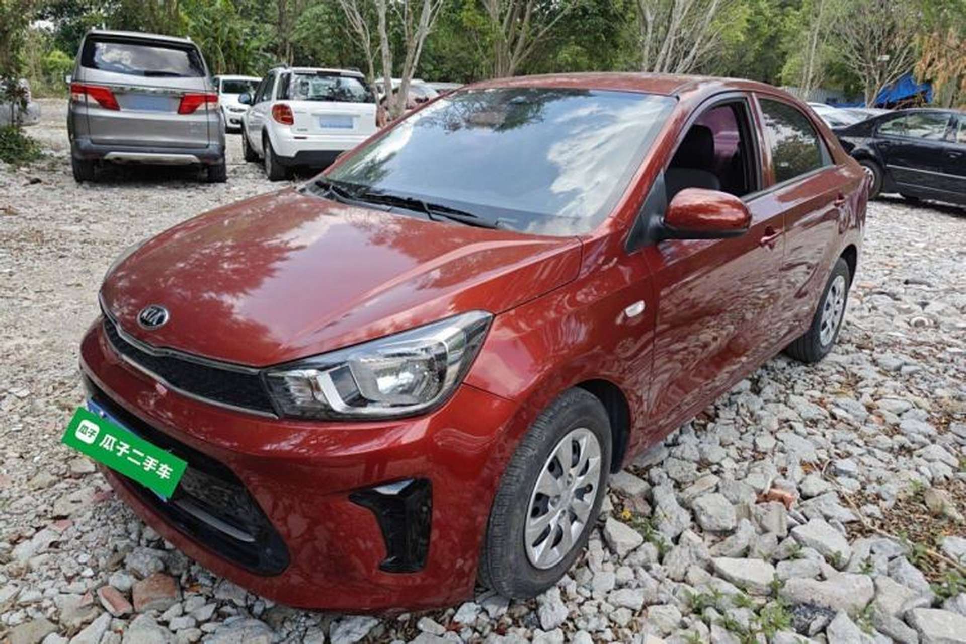 Used Kia Pegas 2017 1.4L Manual Fashion Edition Smart Front Left 45 Deg
