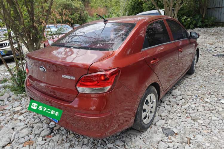 Used Kia Pegas 2017 1.4L Manual Fashion Edition Smart Rear Right 45 Deg