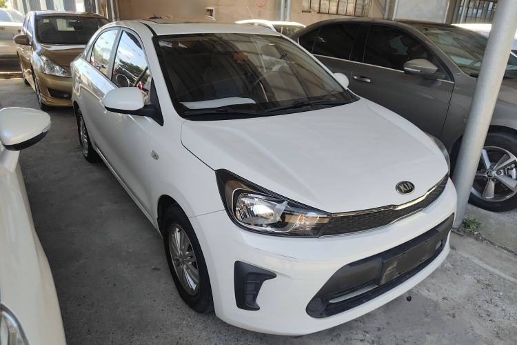 Used Kia Pegas 2020 Revised Version 1.4L Automatic Comfortable with Sunroof Front Right 45 Deg