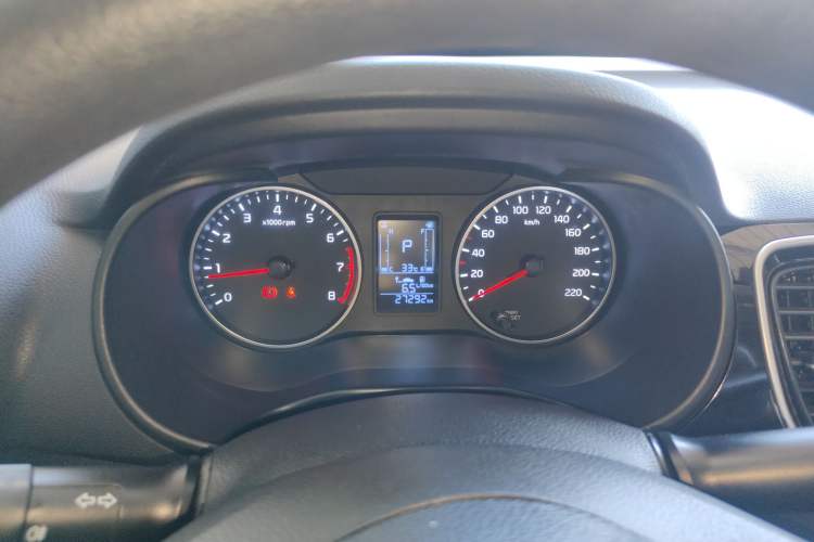 Used Kia Pegas 2020 Revised Version 1.4L Automatic Comfortable with Sunroof Instrument Cluster