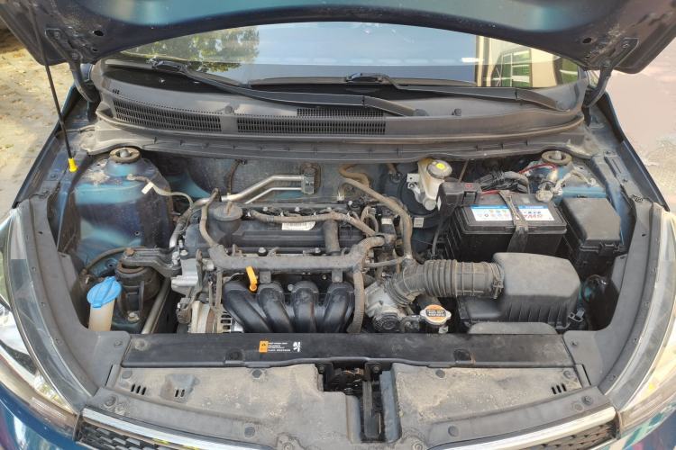 Used Kia Pegas 2017 1.4L Manual Value Edition Engine Bay