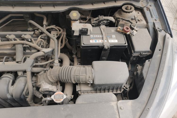 Used Kia Pegas 2017 1.4L Manual Value Edition Engine Bay Left