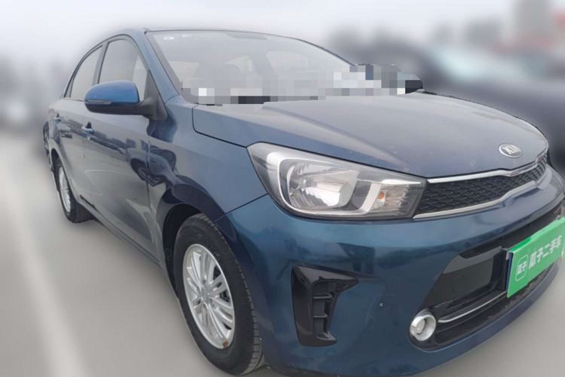 Used Kia Pegas 2017 1.4L Manual Value Edition Front Right 45 Deg