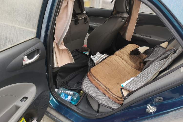 Used Kia Pegas 2017 1.4L Manual Value Edition Left Rear Seat