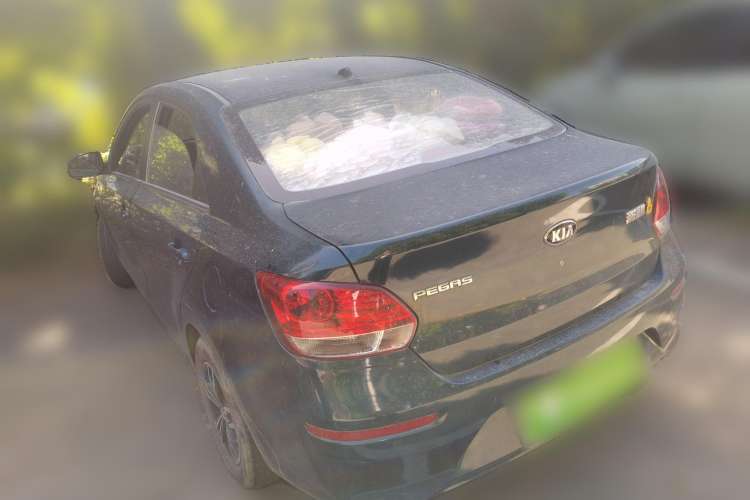 Used Kia Pegas 2017 1.4L Manual Value Edition Rear Left 45 Deg