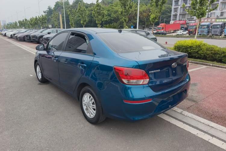 Used Kia Pegas 2017 1.4L Manual Value Edition Rear Left 45 Deg