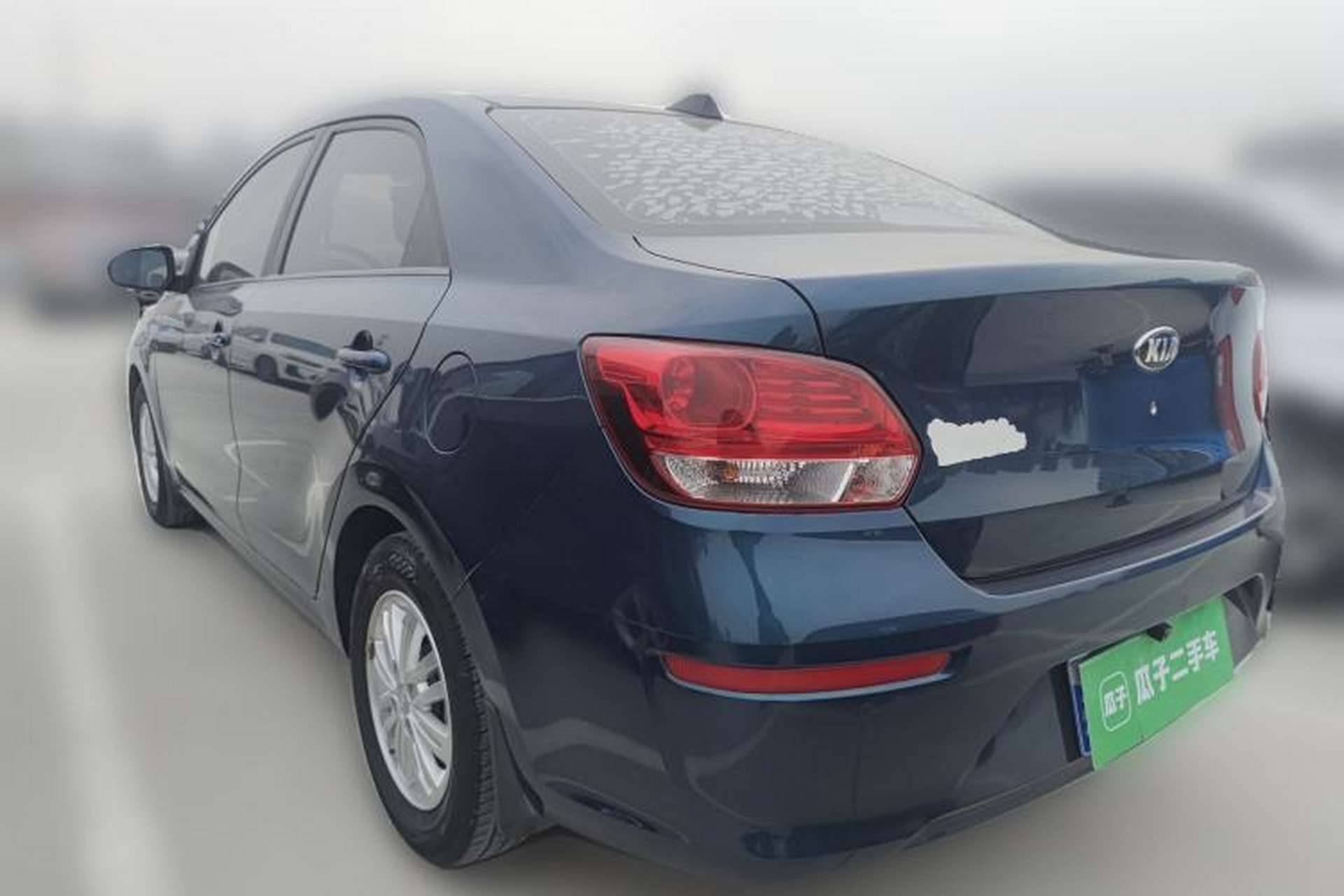 Used Kia Pegas 2017 1.4L Manual Value Edition Rear Left 45 Deg