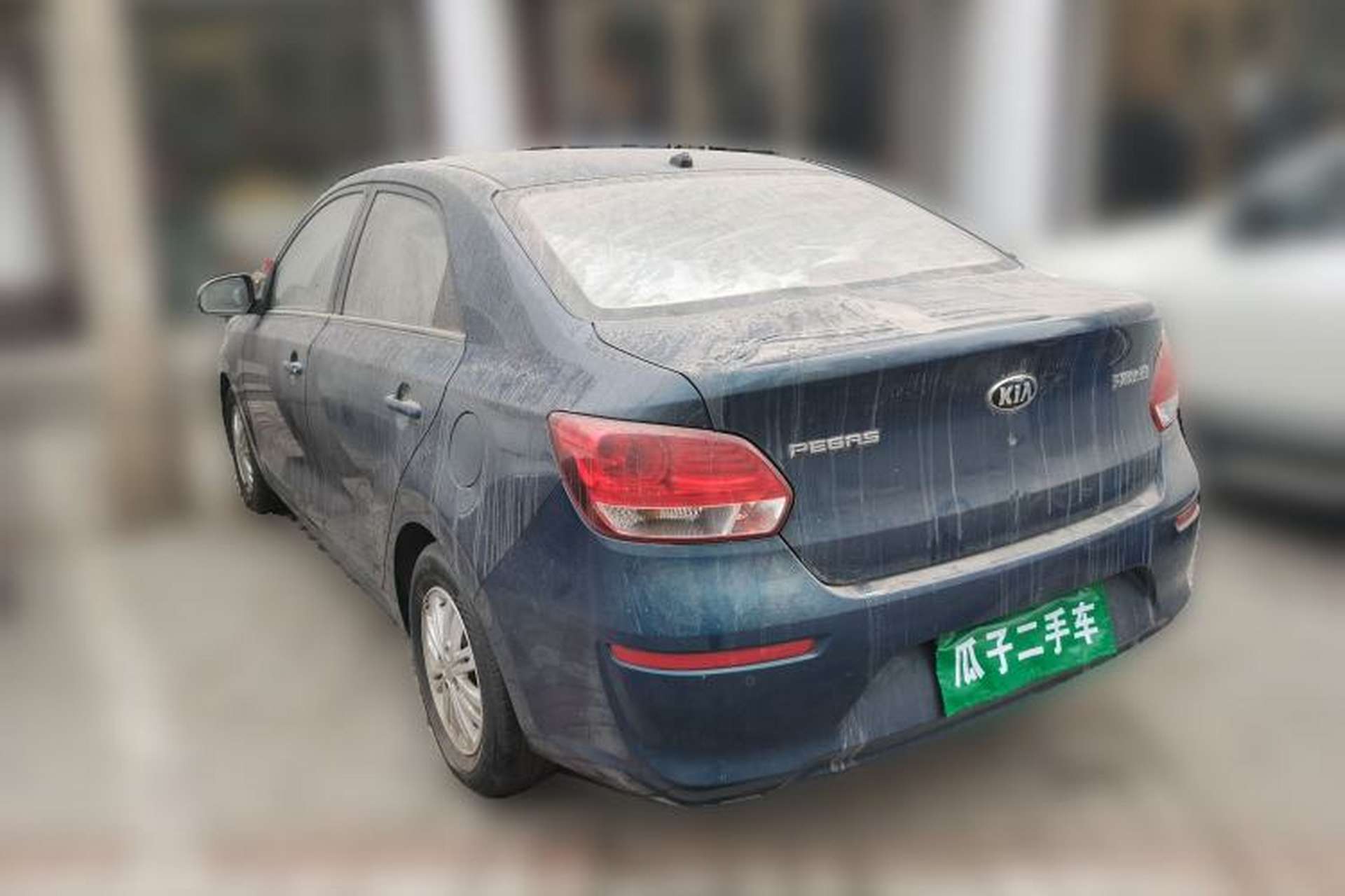 Used Kia Pegas 2017 1.4L Manual Value Edition Rear Left 45 Deg