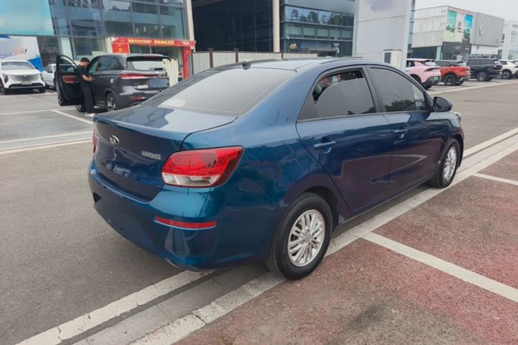 Used Kia Pegas 2017 1.4L Manual Value Edition Rear Right 45 Deg