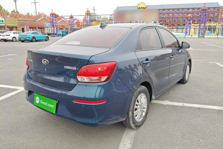 Used Kia Pegas 2017 1.4L Automatic Value Edition Rear Right 45 Deg