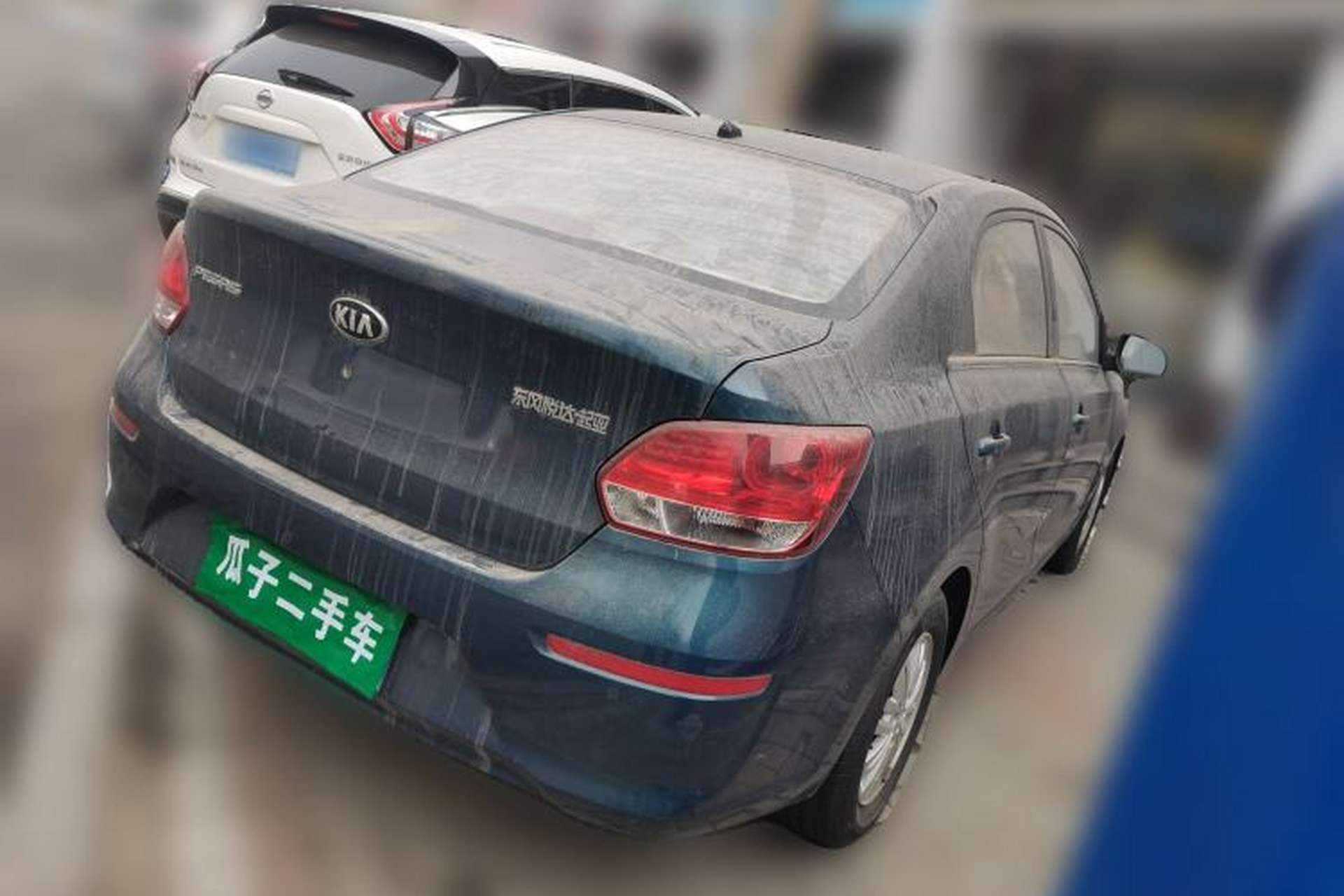 Used Kia Pegas 2017 1.4L Manual Value Edition Rear Right 45 Deg