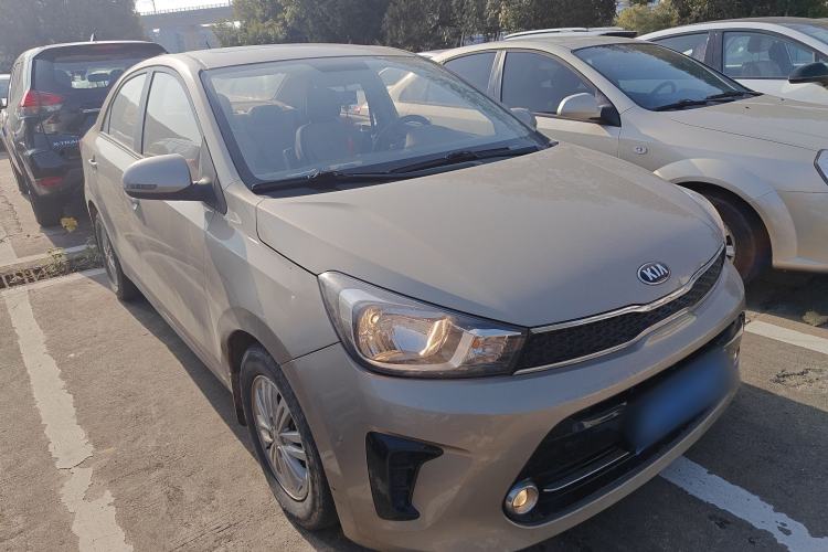 Used Kia Pegas 2017 1.4L Automatic Value Edition Front Right 45 Deg