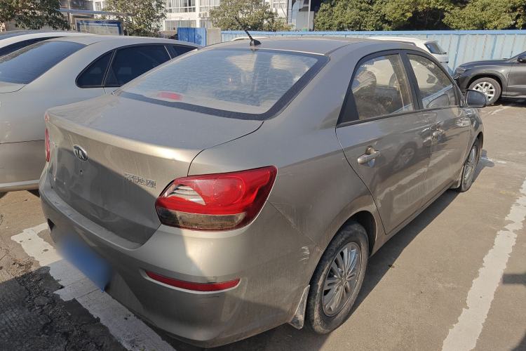 Used Kia Pegas 2017 1.4L Automatic Value Edition Rear Right 45 Deg
