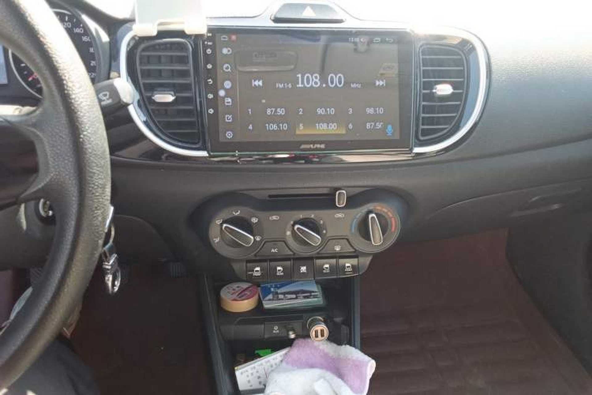 Used Kia Pegas 2017 1.4L Manual Value Edition Audio And AC Panel