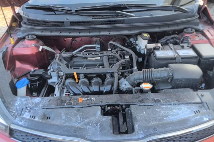 Used Kia Pegas 2017 1.4L Manual Value Edition Engine Bay