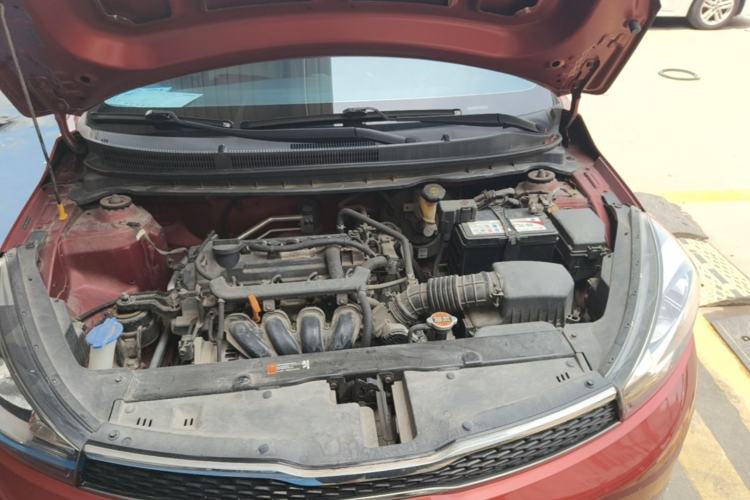 Used Kia Pegas 2017 1.4L Manual Value Edition Engine Bay