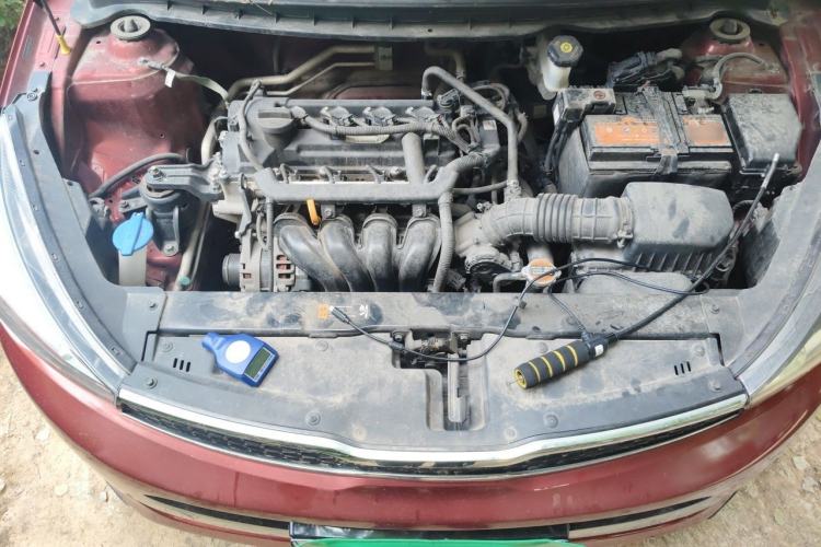 Used Kia Pegas 2017 1.4L Manual Value Edition Engine Bay