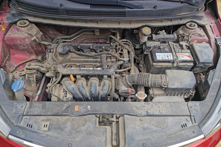 Used Kia Pegas 2017 1.4L Automatic Value Edition Engine Bay