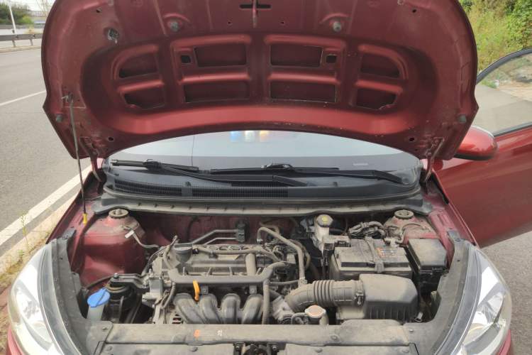 Used Kia Pegas 2017 1.4L Manual Fashion Edition Smart Engine Bay