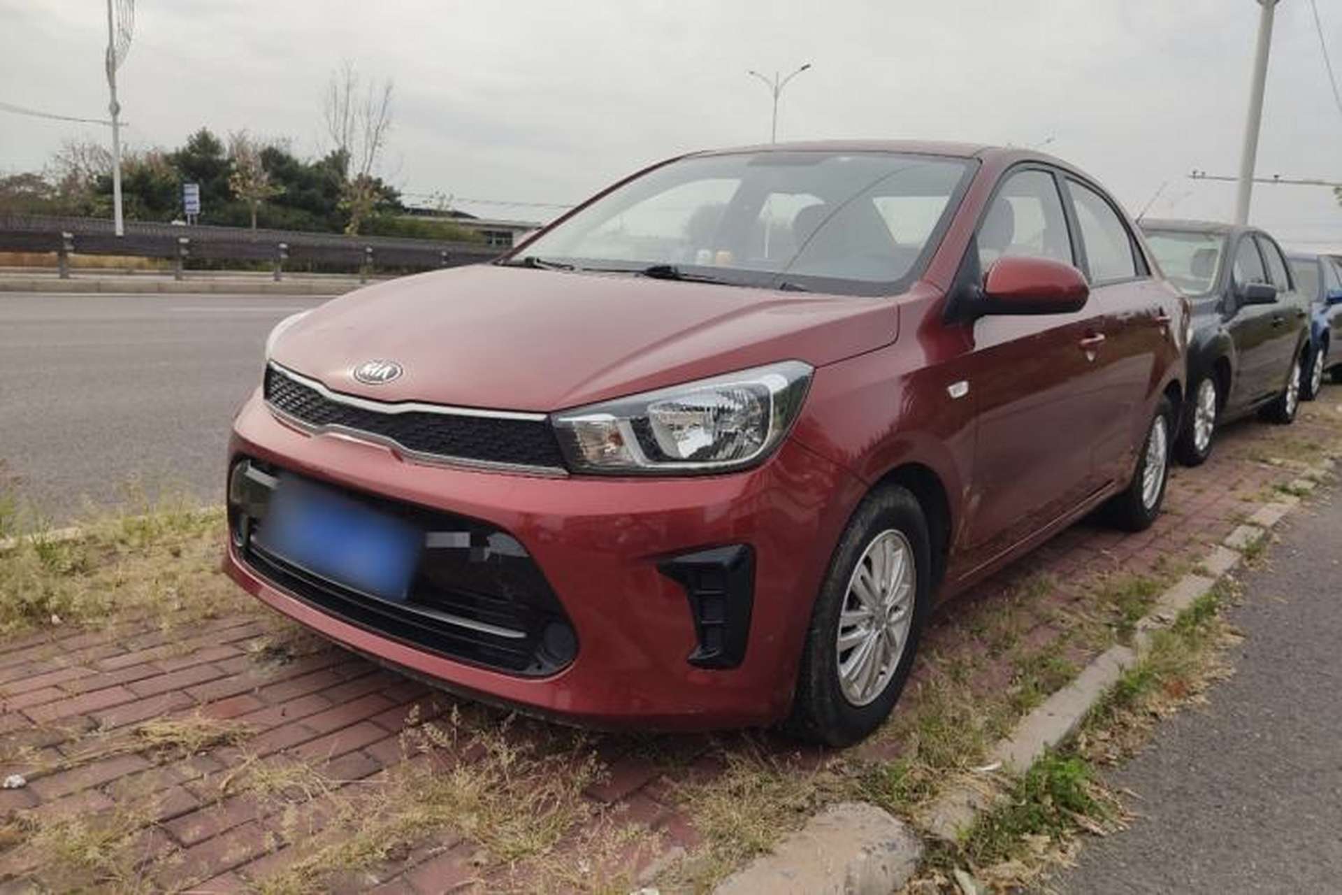 Used Kia Pegas 2017 1.4L Manual Fashion Edition Smart Front Left 45 Deg