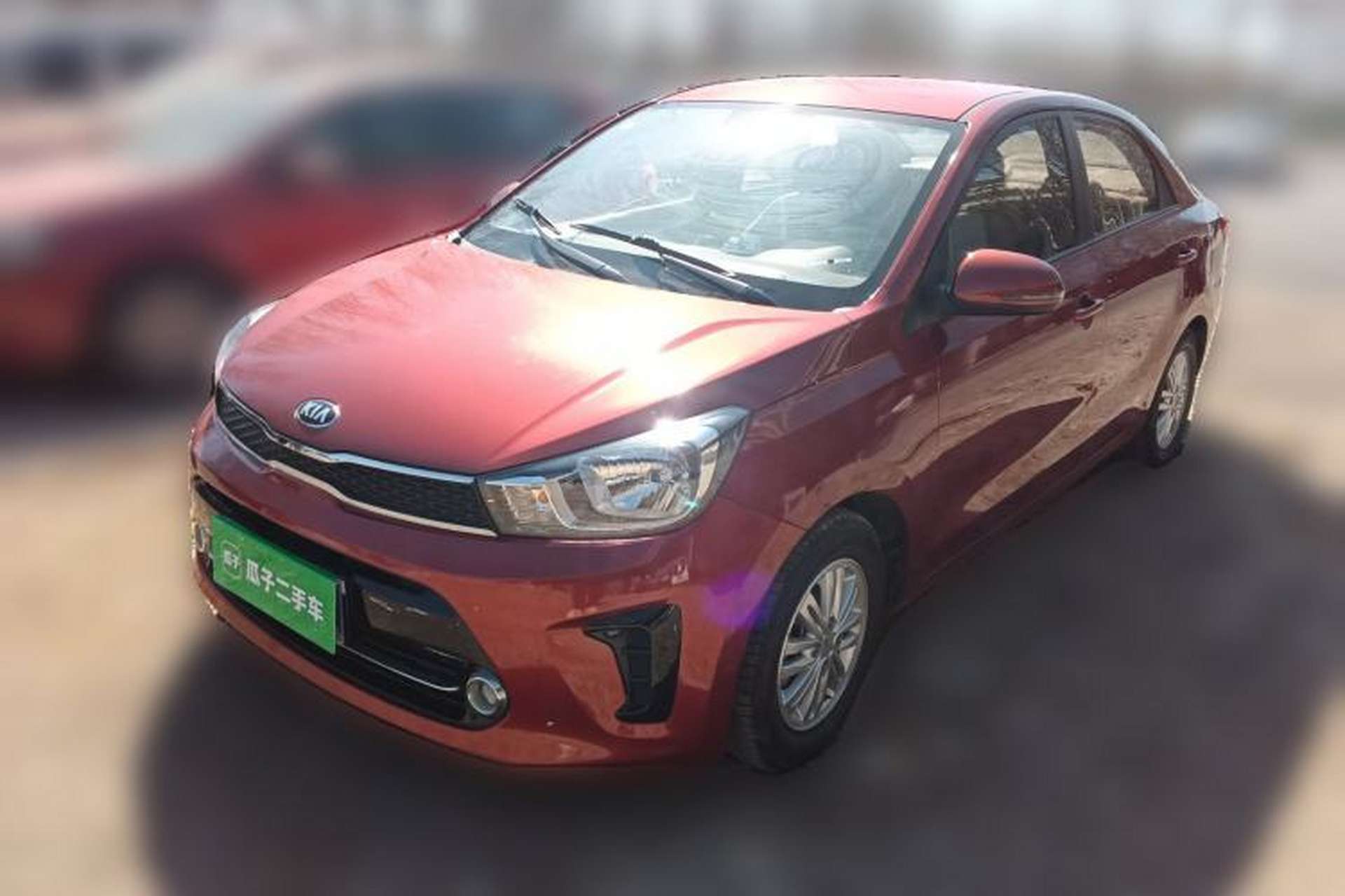 Used Kia Pegas 2017 1.4L Manual Value Edition Front Left 45 Deg
