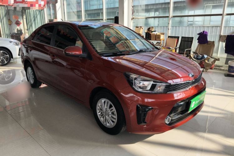 Used Kia Pegas 2017 1.4L Automatic Value Edition Front Right 45 Deg