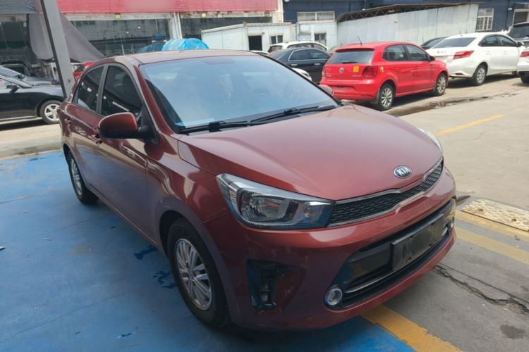 Used Kia Pegas 2017 1.4L Manual Value Edition Front Right 45 Deg