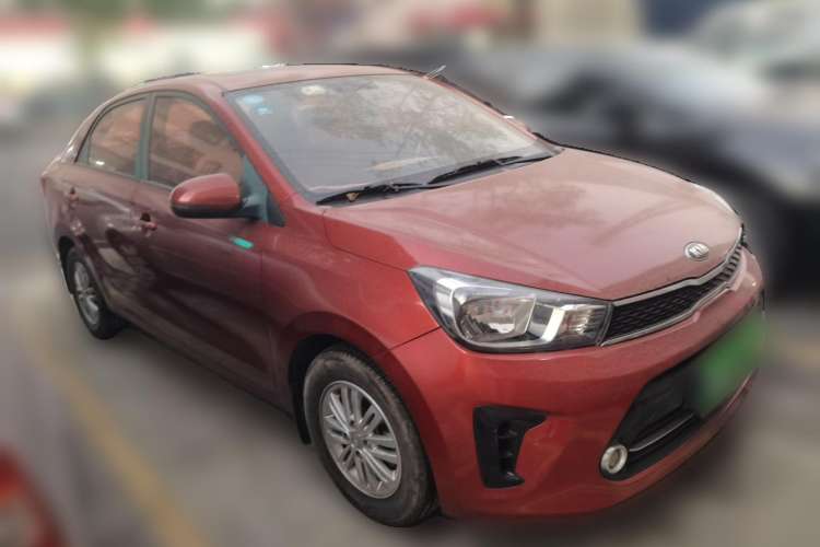 Used Kia Pegas 2017 1.4L Automatic Value Edition Front Right 45 Deg