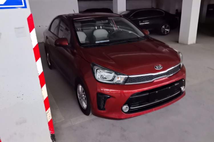 Used Kia Pegas 2017 1.4L Automatic Value Edition Front Right 45 Deg