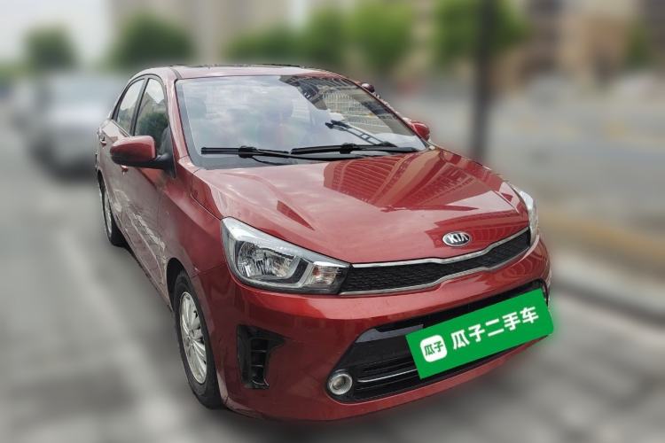 Used Kia Pegas 2017 1.4L Automatic Value Edition Front Right 45 Deg