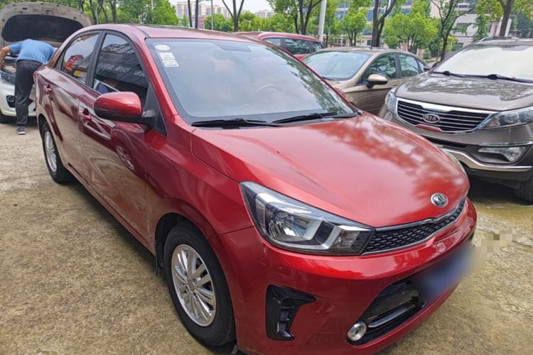 Used Kia Pegas 2017 1.4L Automatic Value Edition Front Right 45 Deg