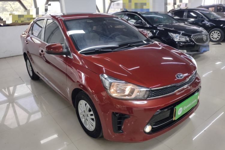 Used Kia Pegas 2017 1.4L Automatic Value Edition Front Right 45 Deg