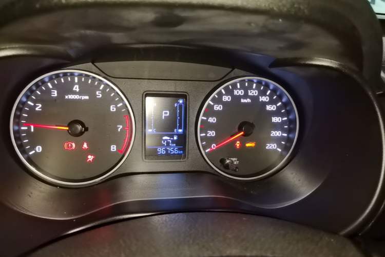 Used Kia Pegas 2017 1.4L Automatic Value Edition Instrument Cluster