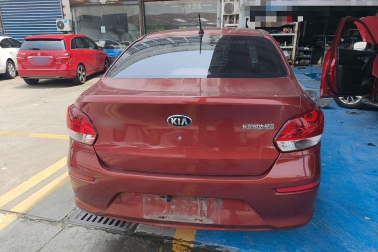 Used Kia Pegas 2017 1.4L Manual Value Edition Rear