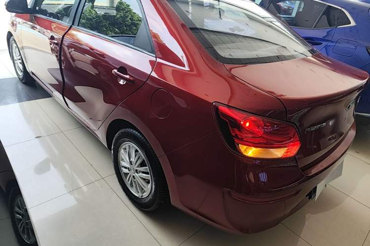 Used Kia Pegas 2017 1.4L Automatic Value Edition Rear Left 45 Deg