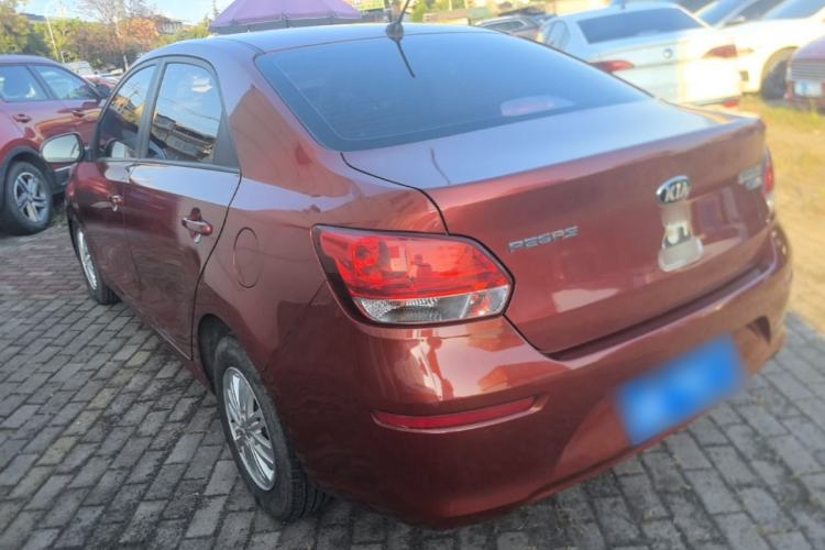 Used Kia Pegas 2017 1.4L Manual Value Edition Rear Left 45 Deg