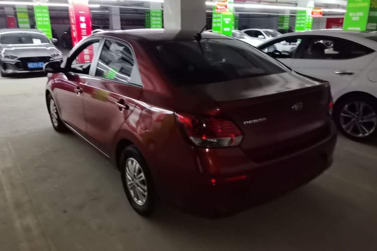 Used Kia Pegas 2017 1.4L Automatic Value Edition Rear Left 45 Deg