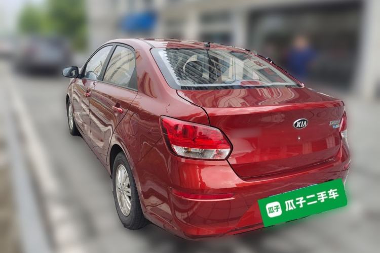 Used Kia Pegas 2017 1.4L Automatic Value Edition Rear Left 45 Deg