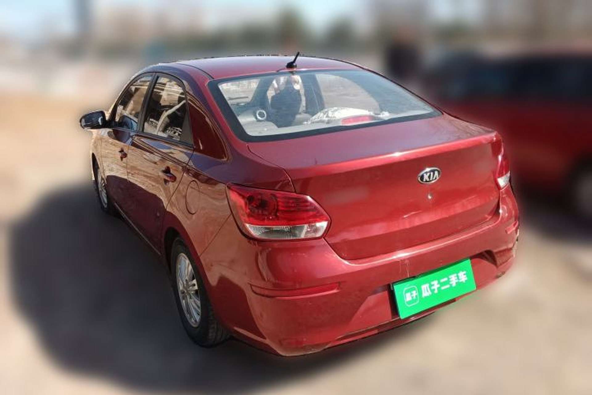Used Kia Pegas 2017 1.4L Manual Value Edition Rear Left 45 Deg