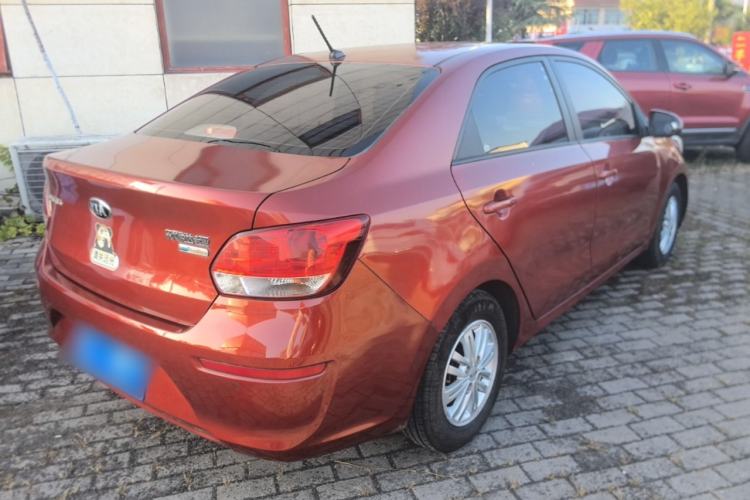 Used Kia Pegas 2017 1.4L Manual Value Edition Rear Right 45 Deg