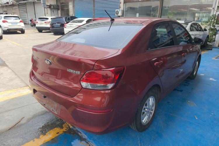 Used Kia Pegas 2017 1.4L Manual Value Edition Rear Right 45 Deg