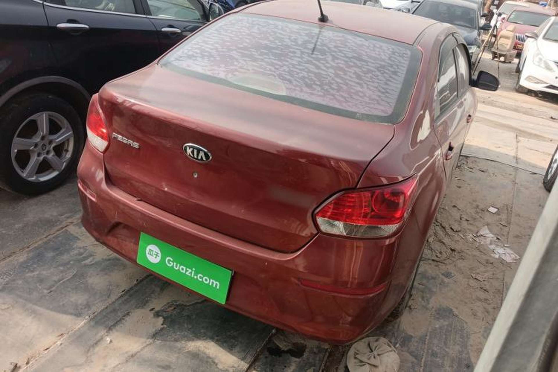 Used Kia Pegas 2017 1.4L Manual Value Edition Rear Right 45 Deg