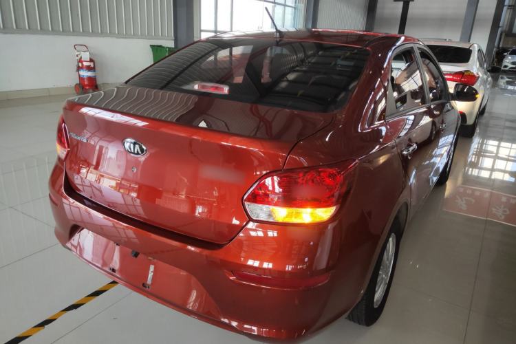 Used Kia Pegas 2017 1.4L Automatic Deluxe Edition Rear Right 45 Deg