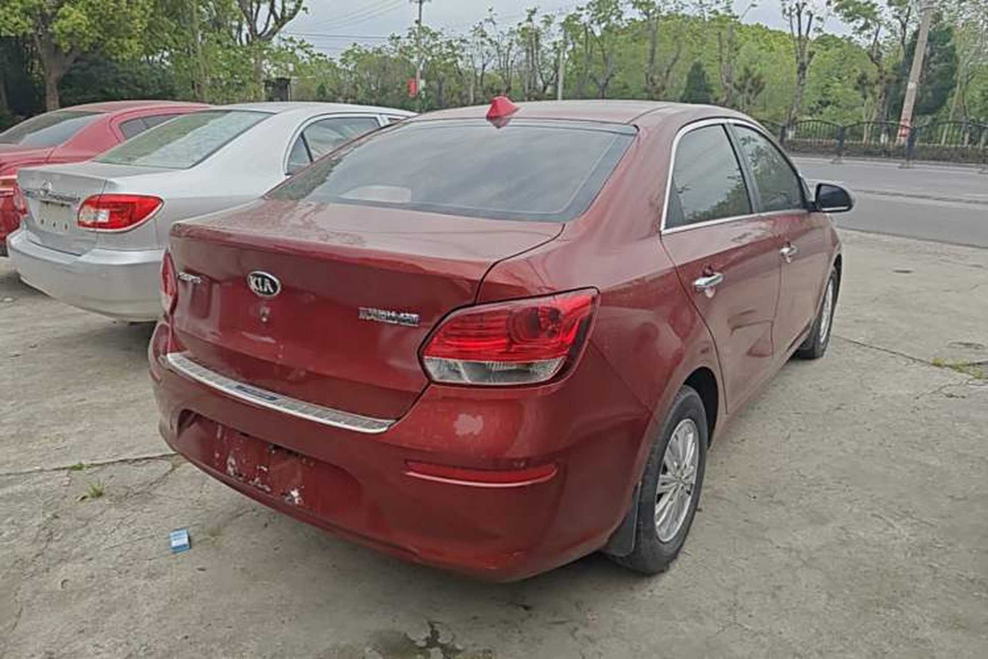 Used Kia Pegas 2017 1.4L Automatic Deluxe Edition Rear Right 45 Deg