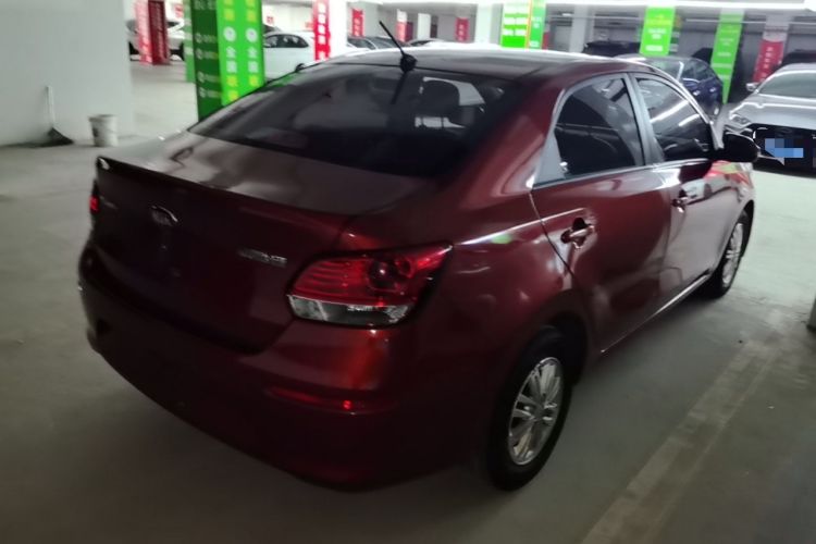 Used Kia Pegas 2017 1.4L Automatic Value Edition Rear Right 45 Deg